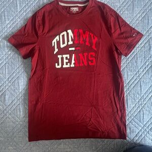 Tommy Hilfiger Deep Red Men's Tee